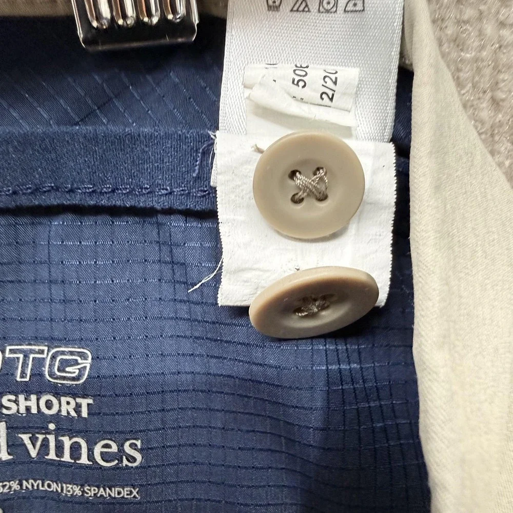 Vineyard Vines OTG Shorts Mens 46 Beige Stretch Chino Big Tall Casual